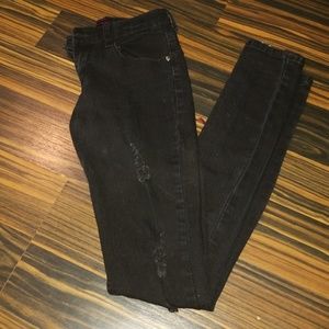 Black skinny jeans